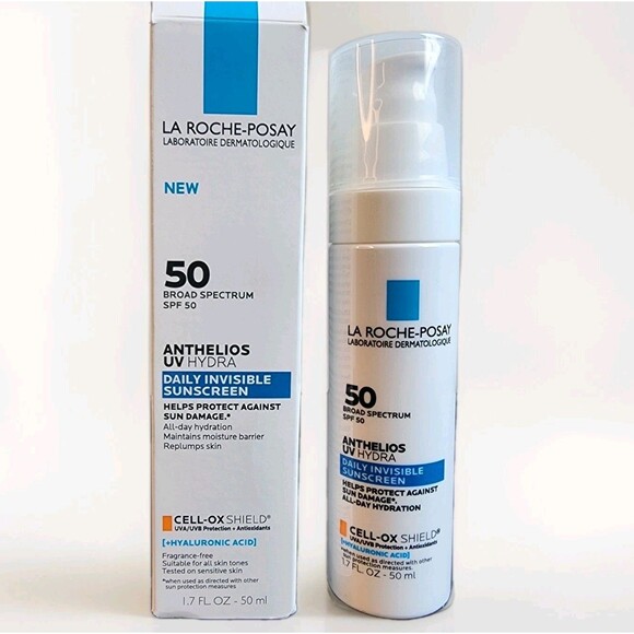 NEW La Roche Posay Anthelios UV Hydra Cell-Ox Sunscreen SPF50 1.7 Oz Exp 10/25 - Picture 1 of 7